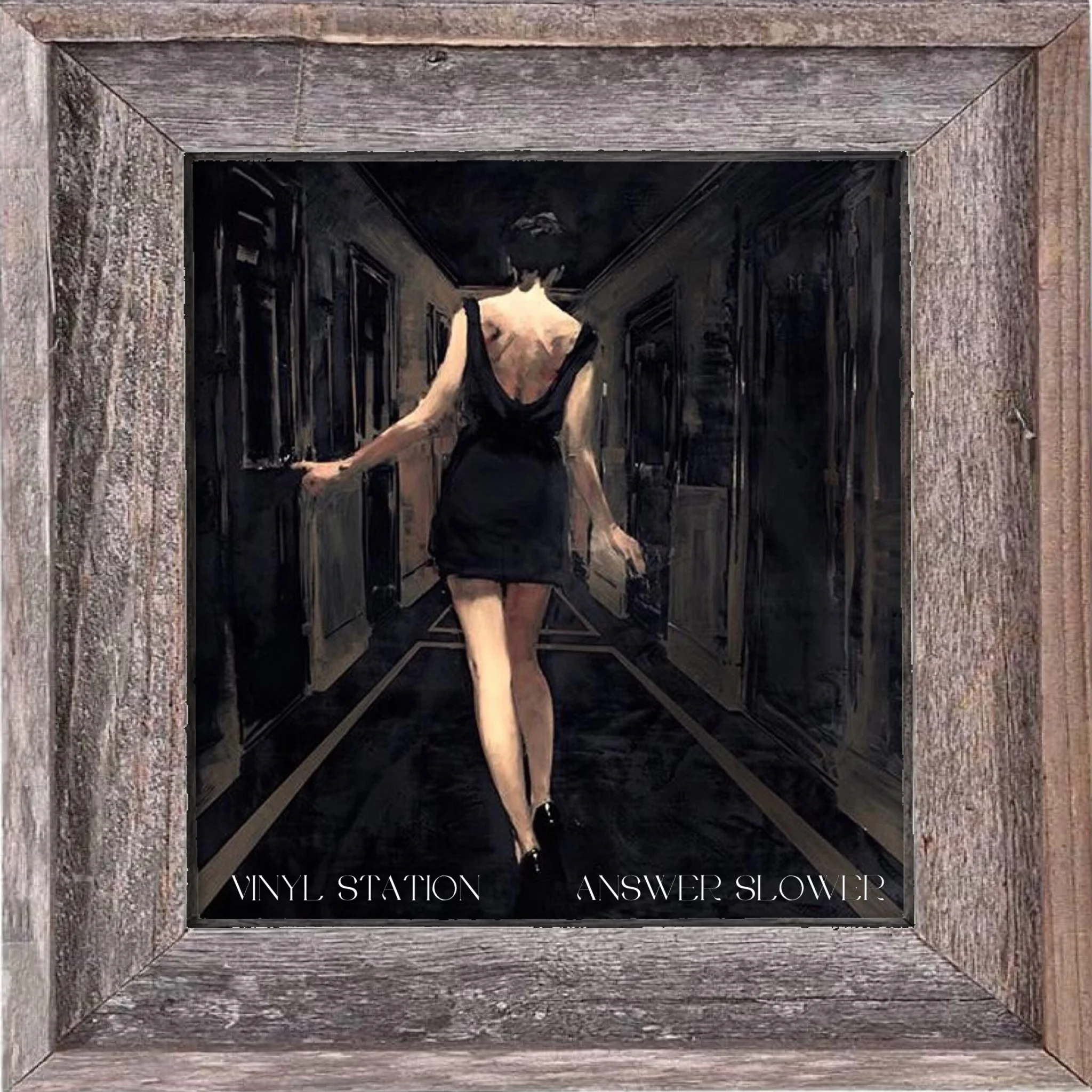 Cover art for the Answer Slower EP by Vinyl Station.